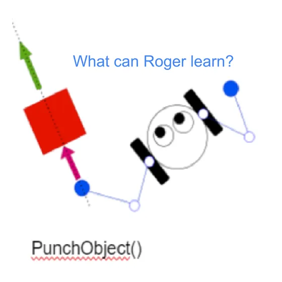 Robot simulation for reinforcement learning